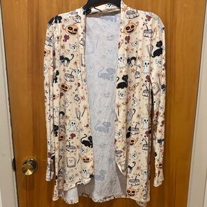 Halloween Themed Open Cardigan